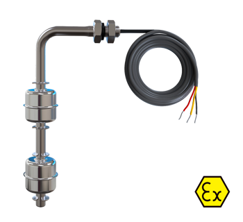 ПДУ-Ex поплавковые датчики (сигнализаторы) уровня во взрывозащищенном исполнении